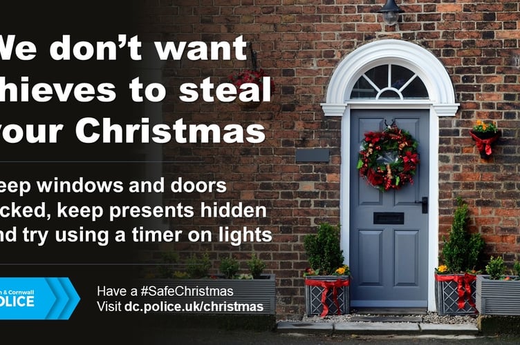Don't let thieves steal Christmas.