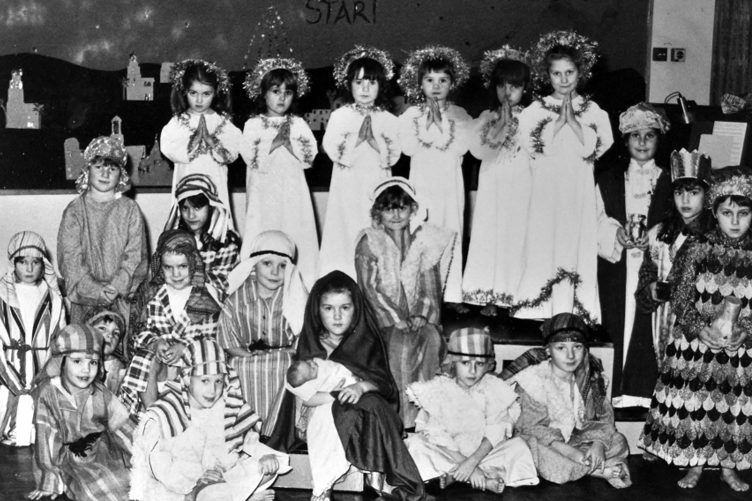 Youngsters starring in Kenn C of E Primary School’s nativity with the obligatory line-up of wise men, shepherds, a host of angels and, of course, Mary, Joseph and the baby Jesus.