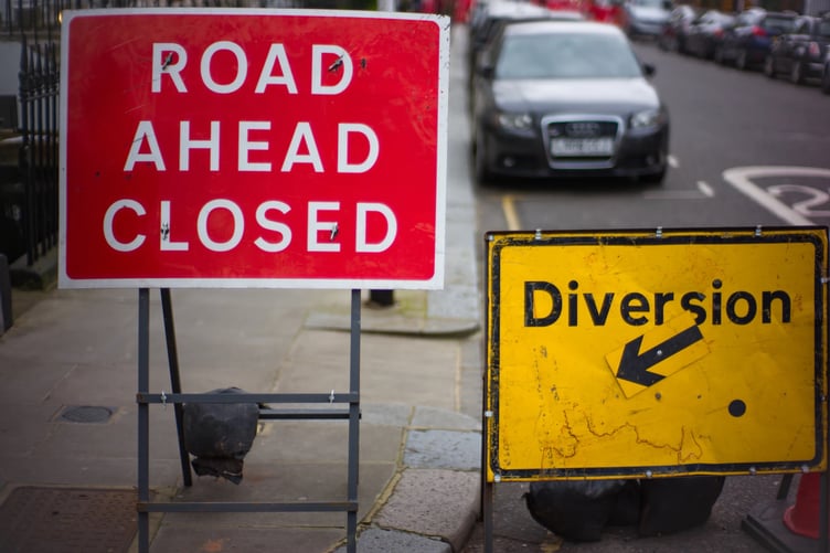 road works