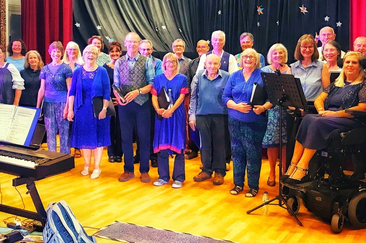 The South Devon Singers.