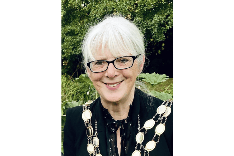 Mayor of Bovey Tracey, Cllr Shelia Brooke