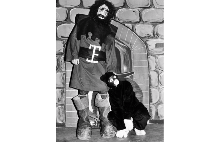Jack and the Beanstalk which was performed at The Riviera in Teignmouth in mid-Janauary 1985