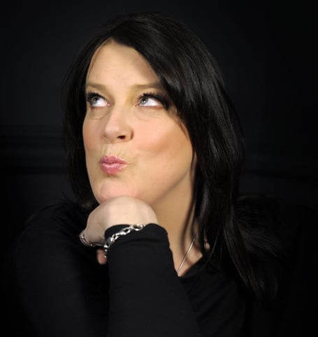 Karen Bayley who headlines Friday's Teignmouth Comedy Club gig