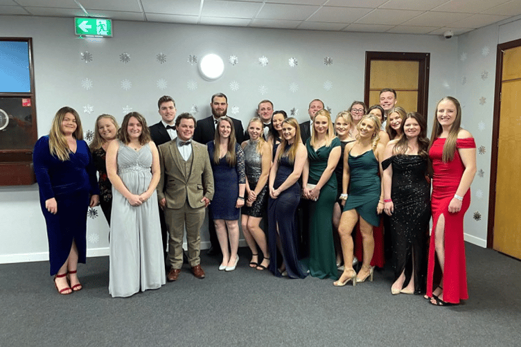 The seniors ball at Westpoint.