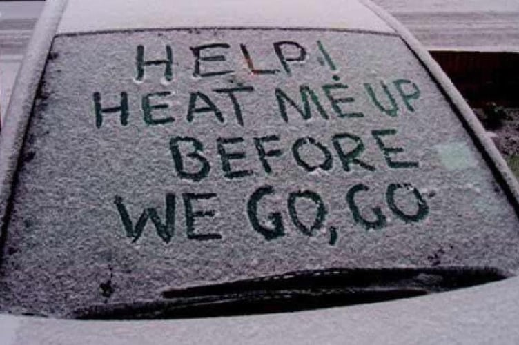 Police and firefighters advice to drivers 
