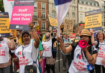 South Devon nurses joined national strike action 