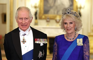 His Majesty The King and Her Majesty The Queen Consort.
