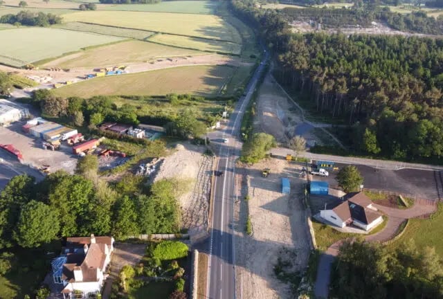 Newton Abbot set to receive the UK's first 'carbon neutral' road