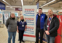 Love Volunteering event at Tesco superstore