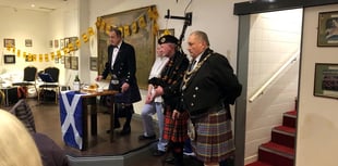 Mayor and guests celebrate Burns Night