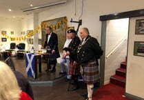 Mayor and guests celebrate Burns Night