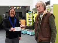 Council’s cheque for green energy commitment