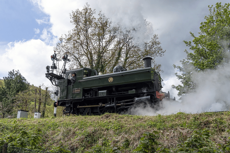 One of the locomotives that will be working over the February half term