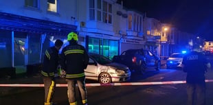 Watch: Chaos in Babbacombe after car hits shop 