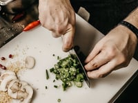 Making meals from scratch 