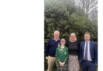 Brave Lottie honoured by hospital after liver op