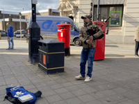 WATCH: The sound of Scotland heard in town centre