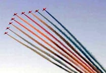 Red Arrows soaring back to South Devon