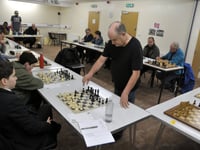 Special knight with chess Grandmaster Keith