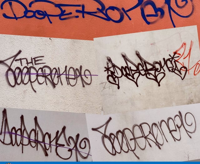 ‘We will find you…’ stern warning to graffiti vandals by police