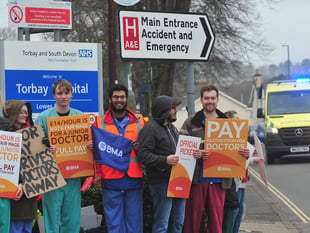 Emergency care prioritised during biggest strike to date