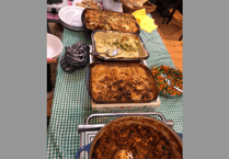 Lunch club raises hundreds for pair of good causes