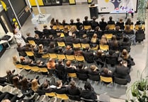 South Dartmoor Community College dissects a brain