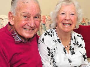 It’s a diamond affair for 60 year couple