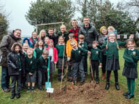 Going green at Dunsford School