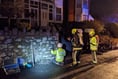 Dramatic pictures as homes evacuated in gas leak