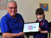 Winning team in create new Poppy Appeal badge