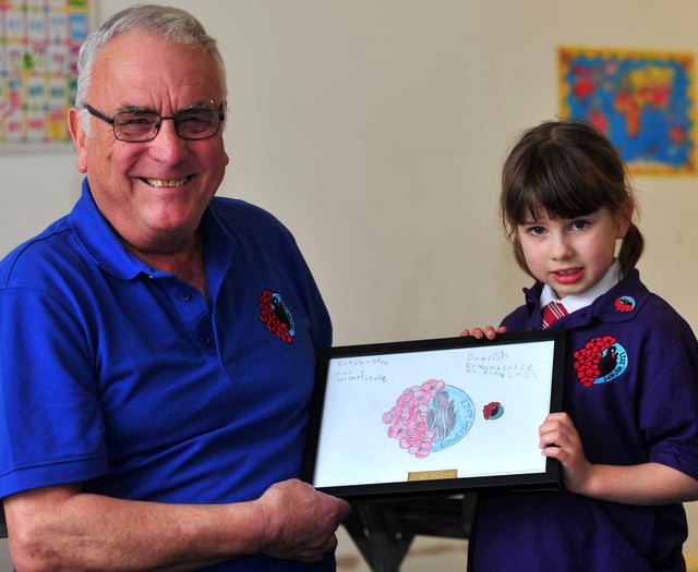 Winning team in create new Poppy Appeal badge