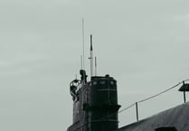 Freedom of town parade for submarine HMS Triumph