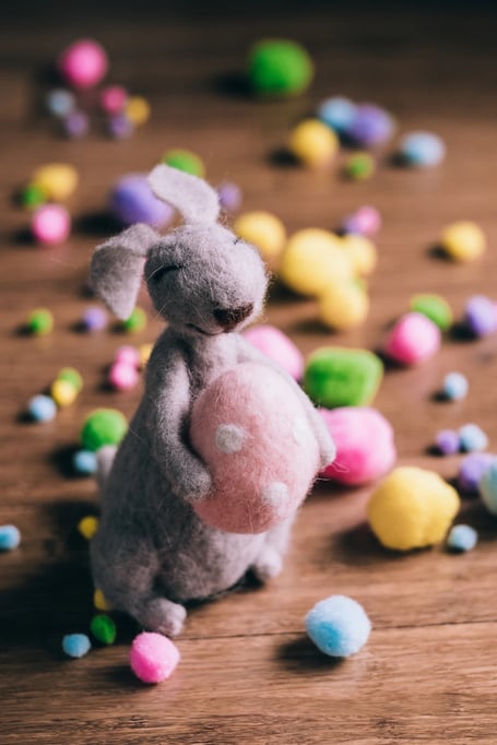 easter craft club stock image