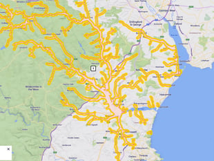 Flood alert issued for River Teign tonight