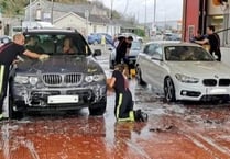 Get your car washed at Newton Abbot Fire Station today, Saturday