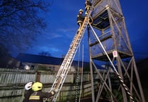 Practice makes perfect as firefighters perform hose testing 