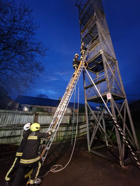 Buckfastleigh Fire Station annual hose testing
