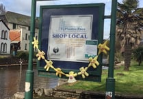 Yarn bombers celebrate Easter