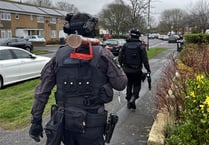 Cash suspected drugs and weapons removed from streets in police action