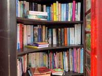 Spring clean spruces up phone box library