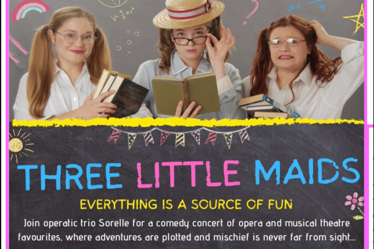 Three Little Maids charity concert in Chudleigh