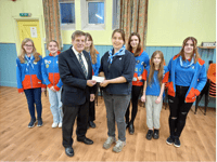 Cash boost for thriving Guides group