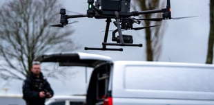 First police force to use drones to capture motorists' poor driving