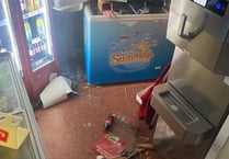 Appeal for information after kiosk ransacked