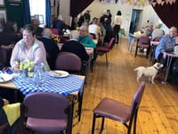 Lunch at village hall raises yet more hundreds for St Mary's fund