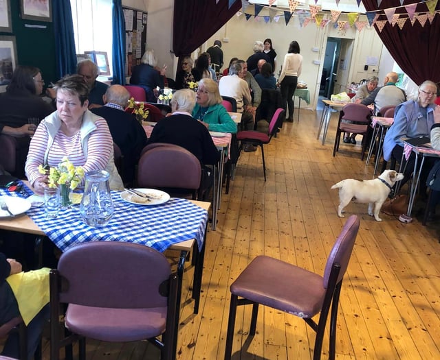 Lunch at village hall raises yet more hundreds for St Mary's fund