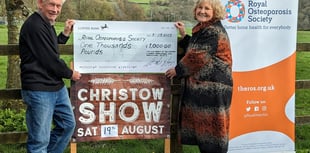 Ten tons for bone disorder charity