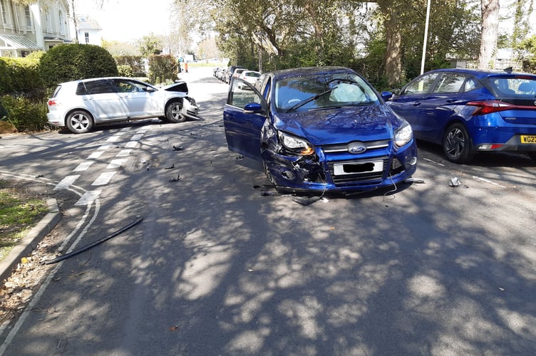 Collision near Forde Park