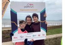 Marathon runners under starters orders